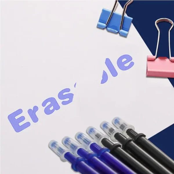 1689993133555-e287513abbb5496da8a5a611c4b4fb80-goods.webp 1 Pack Erasable Gel Pen Set, Erasable Pens + Refills + Erasers 0.5mm Erasable Pen Office School Stationery