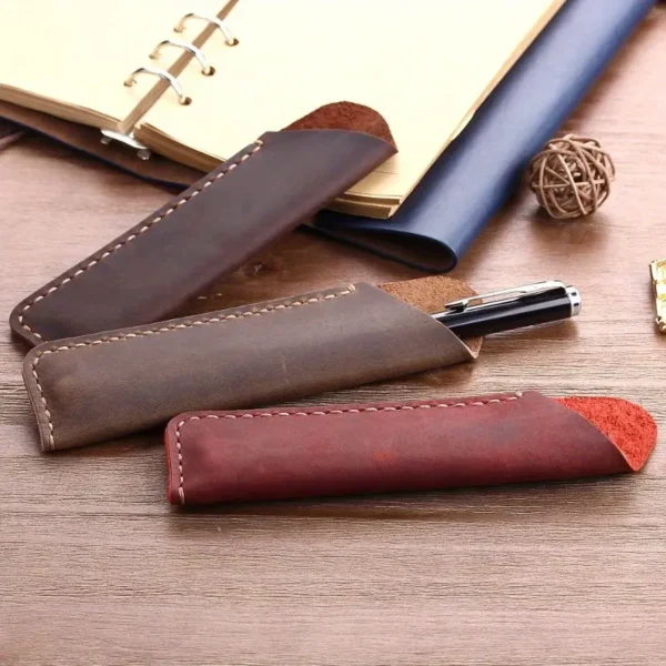 1704891063221-31d1b6f5740d432e99c72690cb71ccf3-goods.webp 1pc Hand-stitched Cowhide Pen Bag