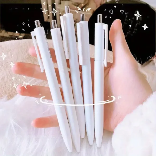 1721625586154-db4e4ef0df50419699c8f5ad3b23cf80-goods.webp 5pcs Minimalist Mechanical Pencils, 0.5mm Lead