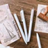 1721625587324-cd3939aa61204a98bb3b0382ab155fad-goods.webp 5pcs Minimalist Mechanical Pencils, 0.5mm Lead