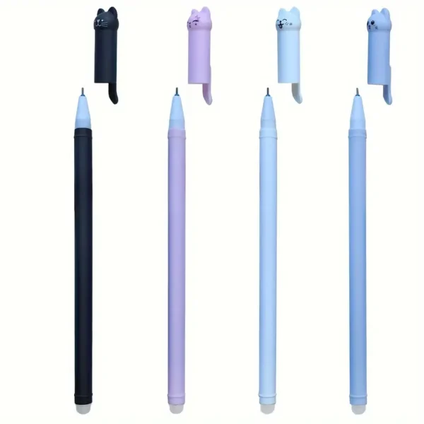 1722419379475-559967c2a1844d33a9b7f51138fef5aa-goods.webp 24 Pack Cat Themed Erasable Gel Pens