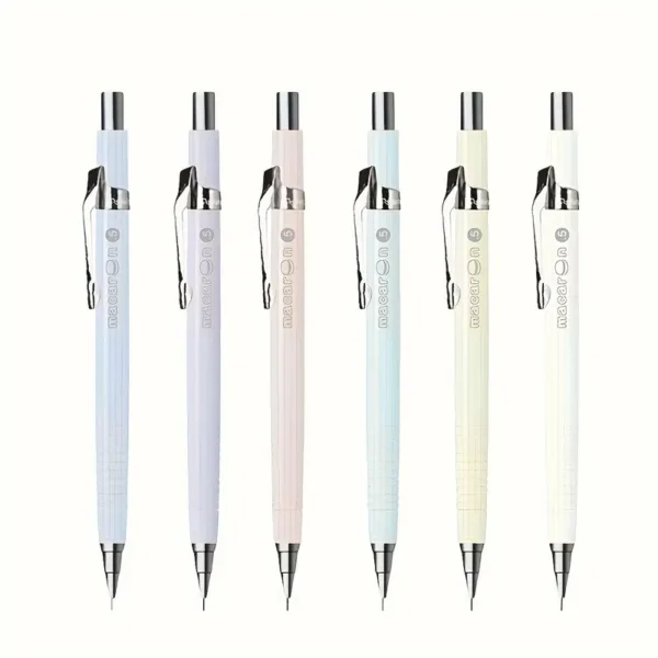 30800792-73c1-41c5-ad2d-ae867ea7d25e.webp HB 0.5mm Macaron Color Mechanical Pencil Set with Extra Lead