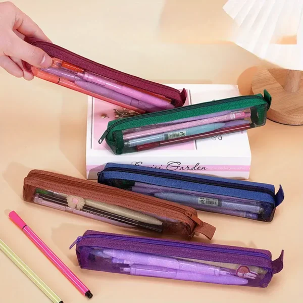 5b7c7d77cc8543c3845b53261908b66a-goods.webp Random Retro Color Mini Mesh Pencil Cases