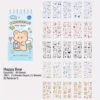 68462801-d17c-4318-be3b-3f5ace2434fc_1000x1000.webp 50 Sheets Cute Cartoon Bear Stickers