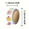 a7c5345a-5390-4208-8a5f-1e1405b0da5a.webp 1 Roll/500 Sheets Bible Sticky Notes Roll Stickers