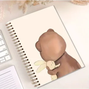 ba881a40d8d344bbac7c9d295c94680c-goods.webp 1pc Weekly Planner Cute Bear Hug JournalDaily Planner
