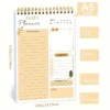 Spiral Daily Planner with Hourly Schedule