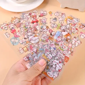 db5a3d51-8ba3-414d-b9c2-a0b7e08189f8.webp 10 Sheets (Single Pack) Cartoon Little White Rabbit